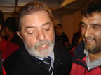 Alcalde junto a SE Pdte. Luiz Incio 